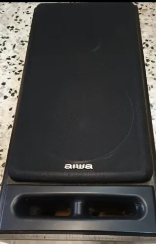 Altavoces Aiwa Negros y Marrones