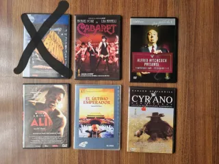Lote Películas DVD