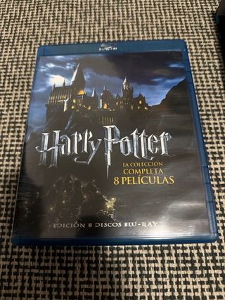 Harry Potter Colección Completa 8 blu ray