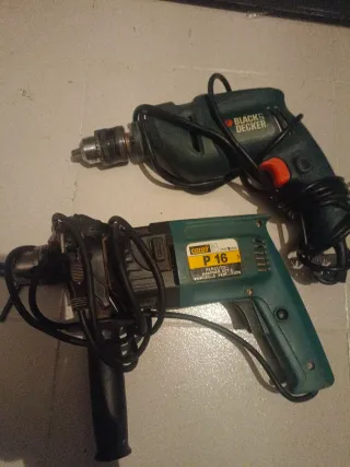 Taladro Black & Decker y casals. No vendo sueltos.
