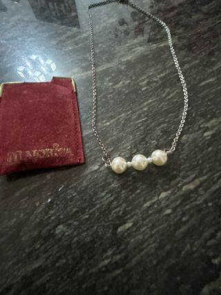 Collar Majorica Plata con Perlas