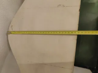 Consola Antigua Vintage Madera Beige y Dorado