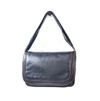 Ribé/ Vintage Bolso bandolera cuero genuino negro