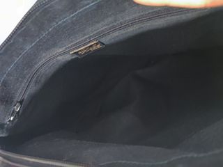 Ribé/ Vintage Bolso bandolera cuero genuino negro