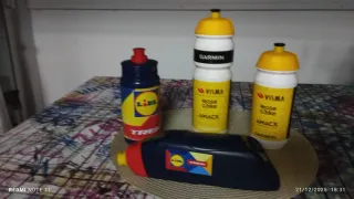 Pack bidones ciclismo Garmin, Lidl, Visma