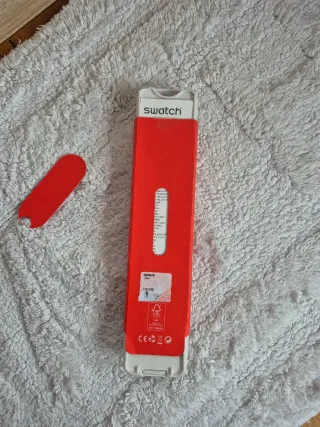 Swatch Gris y Blanco Original