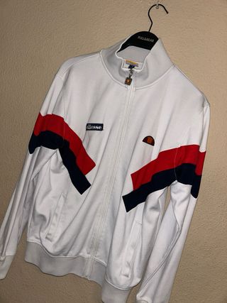 Sudadera Ellesse Blanca con Detalles