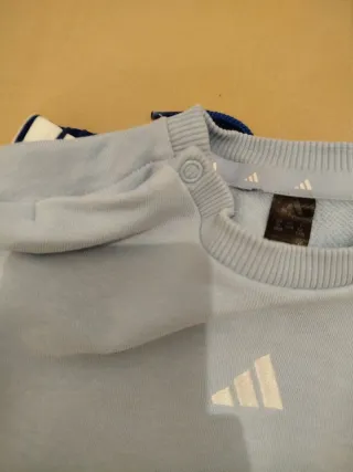 Chándal Adidas bebé azul y celeste
