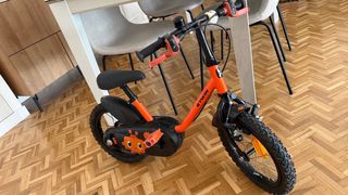 Bicicleta infantil Btwin naranja