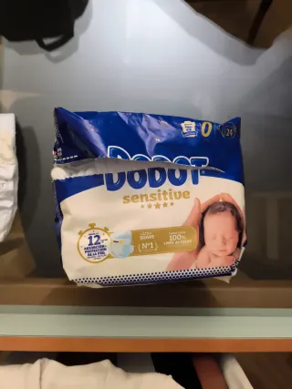 Pañales Dodot Sensitive Talla 0 (<3kg)