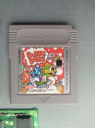 Bubble Bobble Nintendo Game Boy Cartucho + Manual