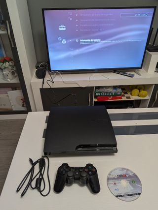 Consola PS3 Slim + Mando + Fifa 09