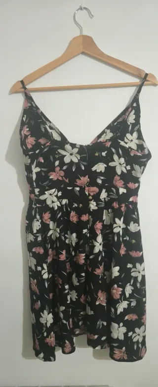 Vestido Shein Flores Talla M