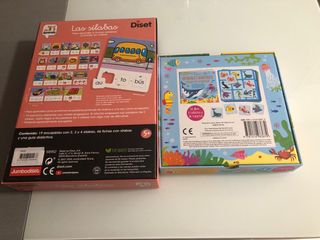 Pack 2 juegos infantiles Diset y Usborne