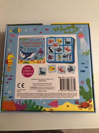 Pack 2 juegos infantiles Diset y Usborne