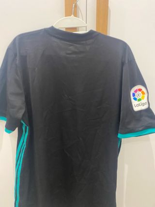 Camiseta Real Madrid Adidas Negra Talla L
