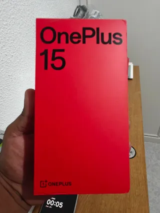 OnePlus 15 16GB RAM 512GB Almacenamiento