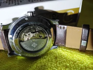 Reloj Patek Philippe Automático Marrón/Plata