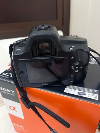 Cámara Sony Alpha a290 + Bolso y Tarjeta