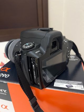 Cámara Sony Alpha a290 + Bolso y Tarjeta