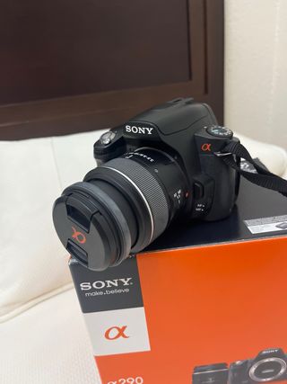 Cámara Sony Alpha a290 + Bolso y Tarjeta