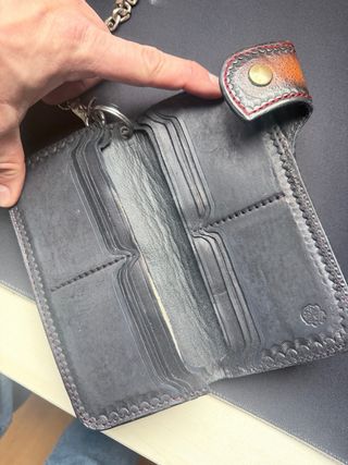 Cartera Piel Artesanal Harley-Davidson