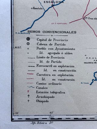 Mapa Antiguo Madrid 1901