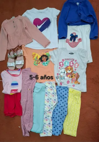 Lote Ropa Niña 5-6 Años