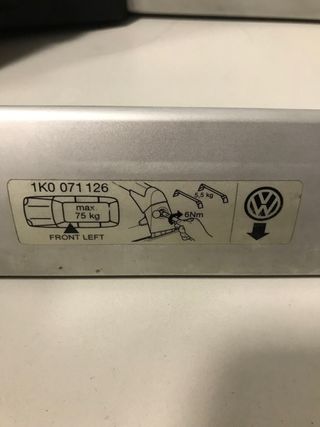 Baca original VW Golf 5