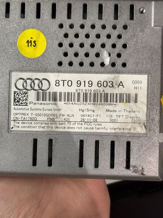 Radio Audi A4 B8 (2008-2016)