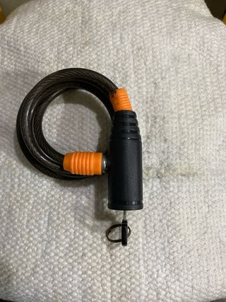 Cavo sicurezza bici con chiave - lungo 50 cm