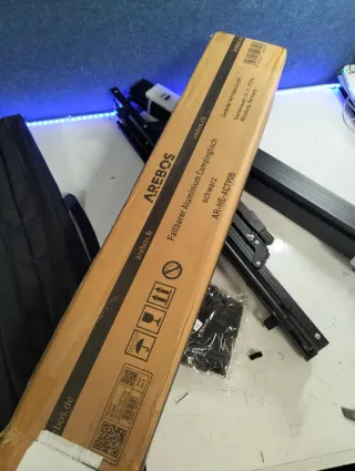 Arebos Mesa de Camping Plegable AR-HE-ACT90B