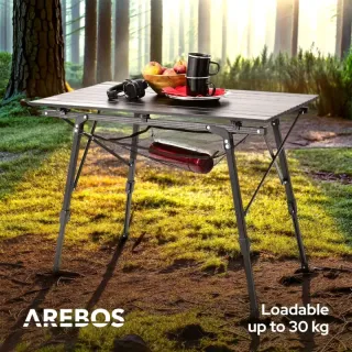 Arebos Mesa de Camping Plegable AR-HE-ACT90B