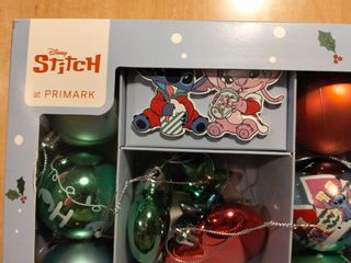 Set de 25 adornos Navidad Disney Lilo & Stitch