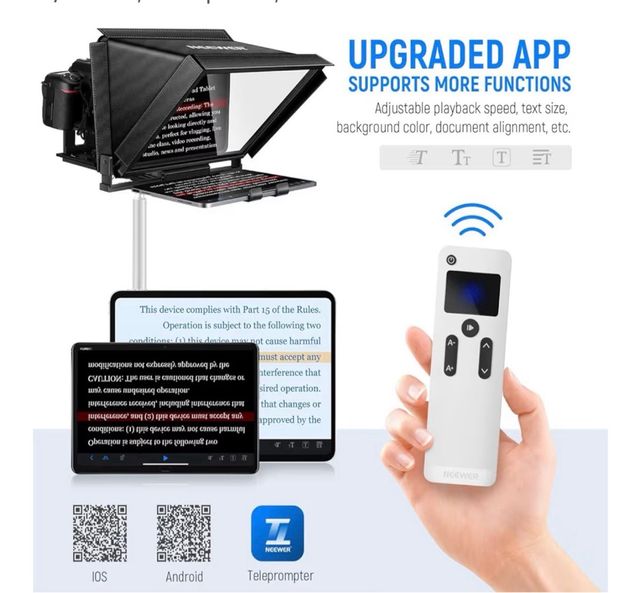 Teleprompter Aluminio NEEWER X12
