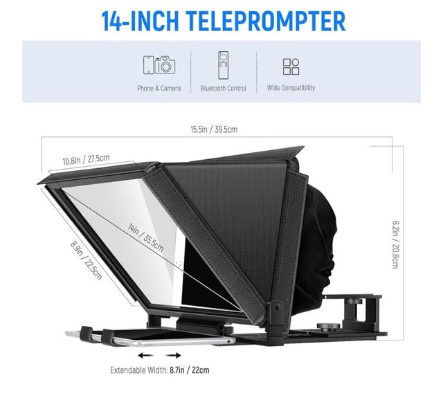 Teleprompter Aluminio NEEWER X12