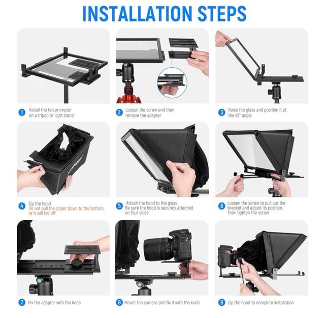 Teleprompter Aluminio NEEWER X12