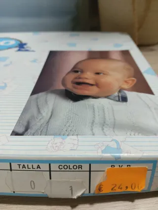 Jersey Cha-O Baby lana blanco