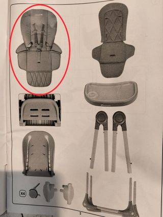 Bebeconfort Olea, Trona bebé, 0-3 años, 0-15 kg