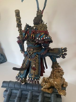 Figura Wukong Guerreiro Detalhada