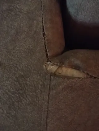 Sofá Chaislongue Gris 3 Plazas