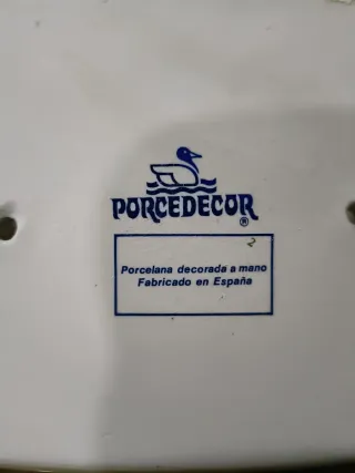 Pack espejo y accesorios baño porcelana