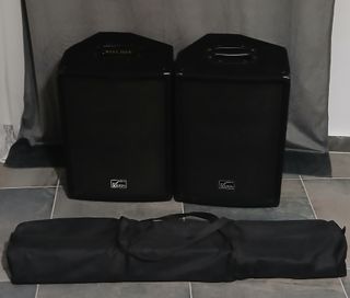 Solton MF300A MF200 Altavoces PA Negro