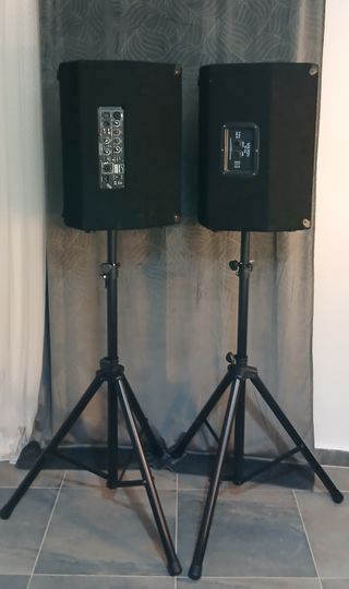 Solton MF300A MF200 Altavoces PA Negro