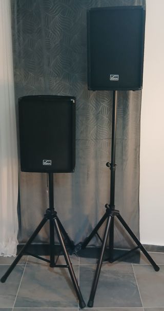 Solton MF300A MF200 Altavoces PA Negro