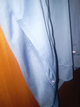 Sudadera Adidas Hombre Azul y Blanca