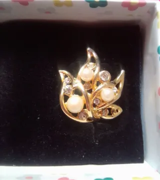 Pendientes perlas y circonitas