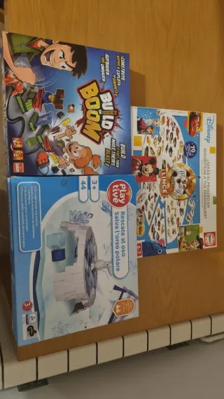 Lote 3 Juegos de Mesa Infantiles