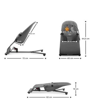 Kinderkraft MIMI Hamaca bebé desde el nascimento