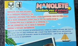 Juego de mesa Manolete cuidado con el solete